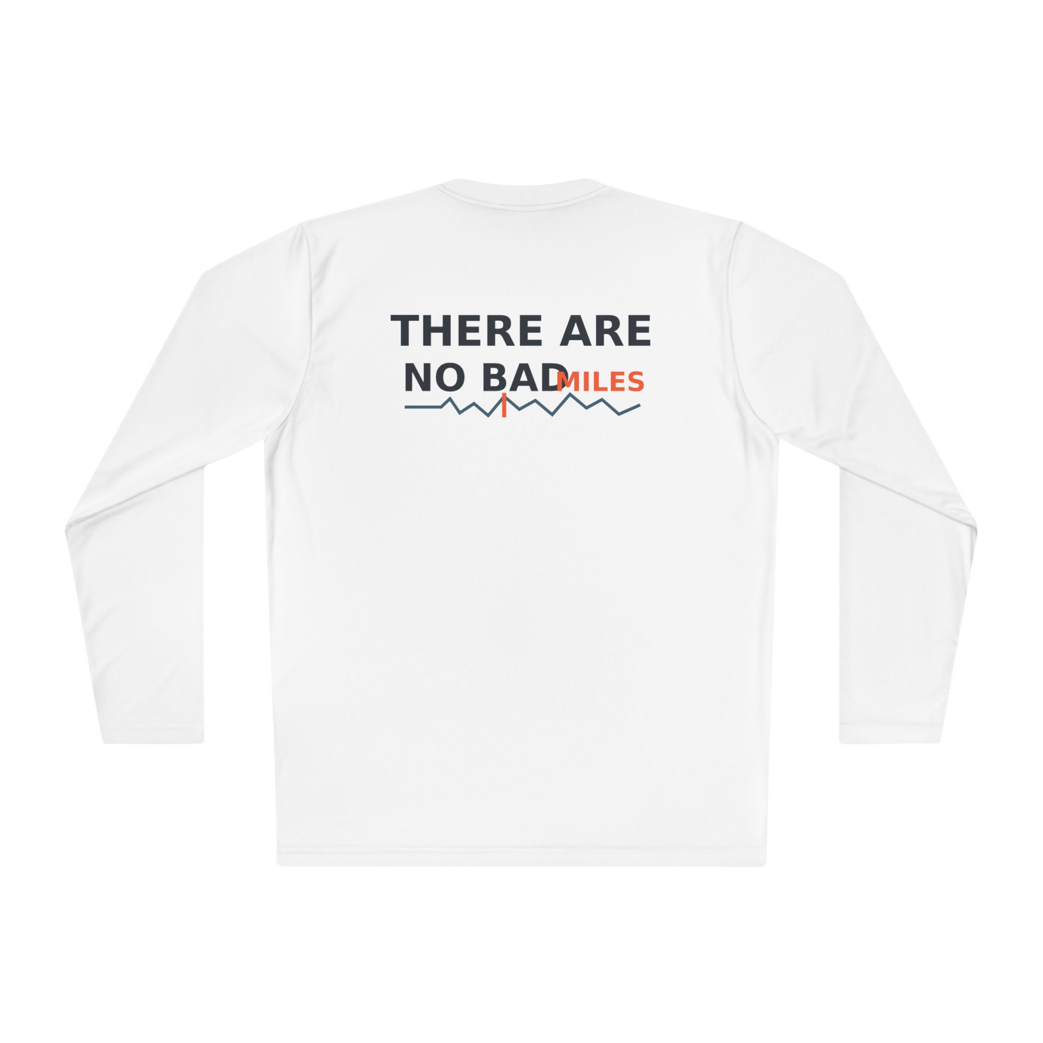 Lightweight moisture-wicking long sleeve running layer